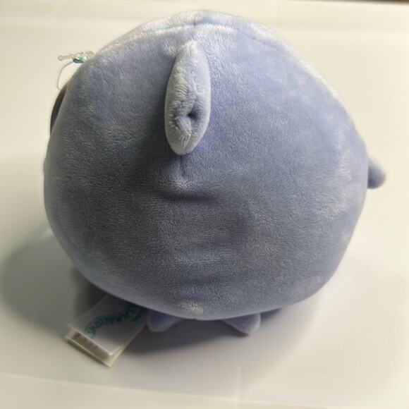 NWT Valentines Day SAMIR Squishmallow 5” NWT Periwinkle Whale w/ Hearts - Picture 2 of 3